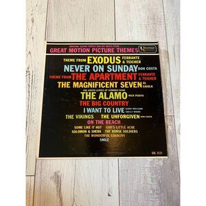 Great Motion Picture Themes Vinyl Record UAL 3122 Various Artists 1960